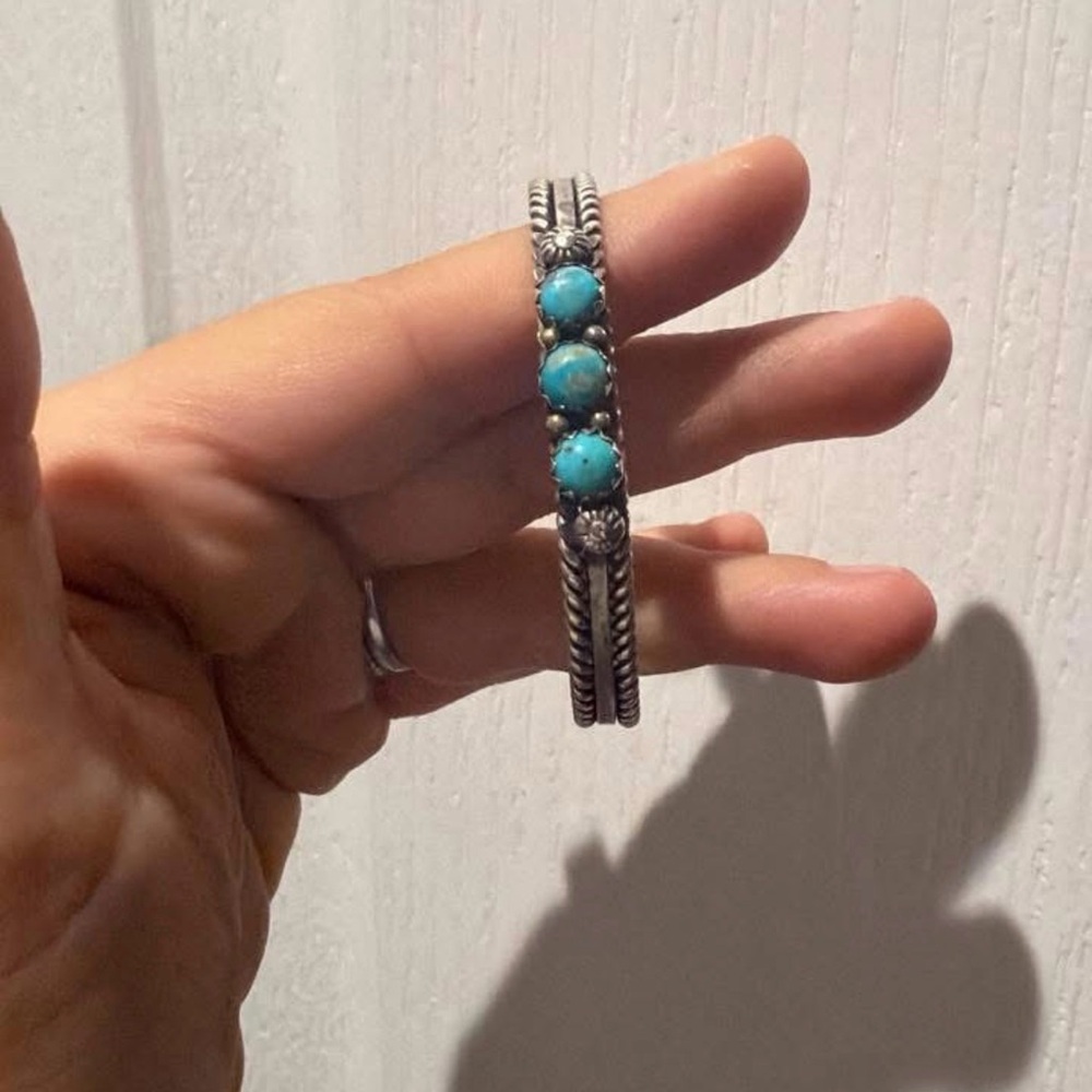 Authentic Native Made Turquoise Cuff